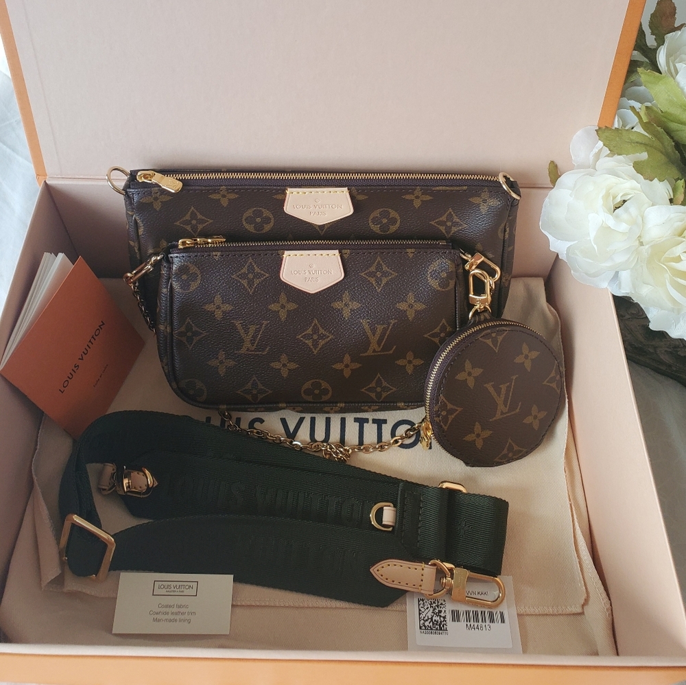 ❌SOLD❌Louis vuitton multi pochette Kaki
